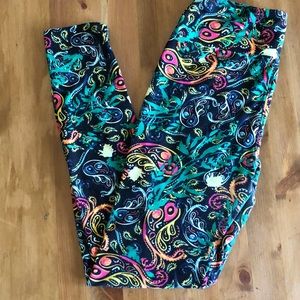 Lularoe Paisley Leggings
